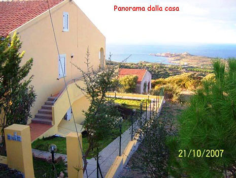 Panorama della casa